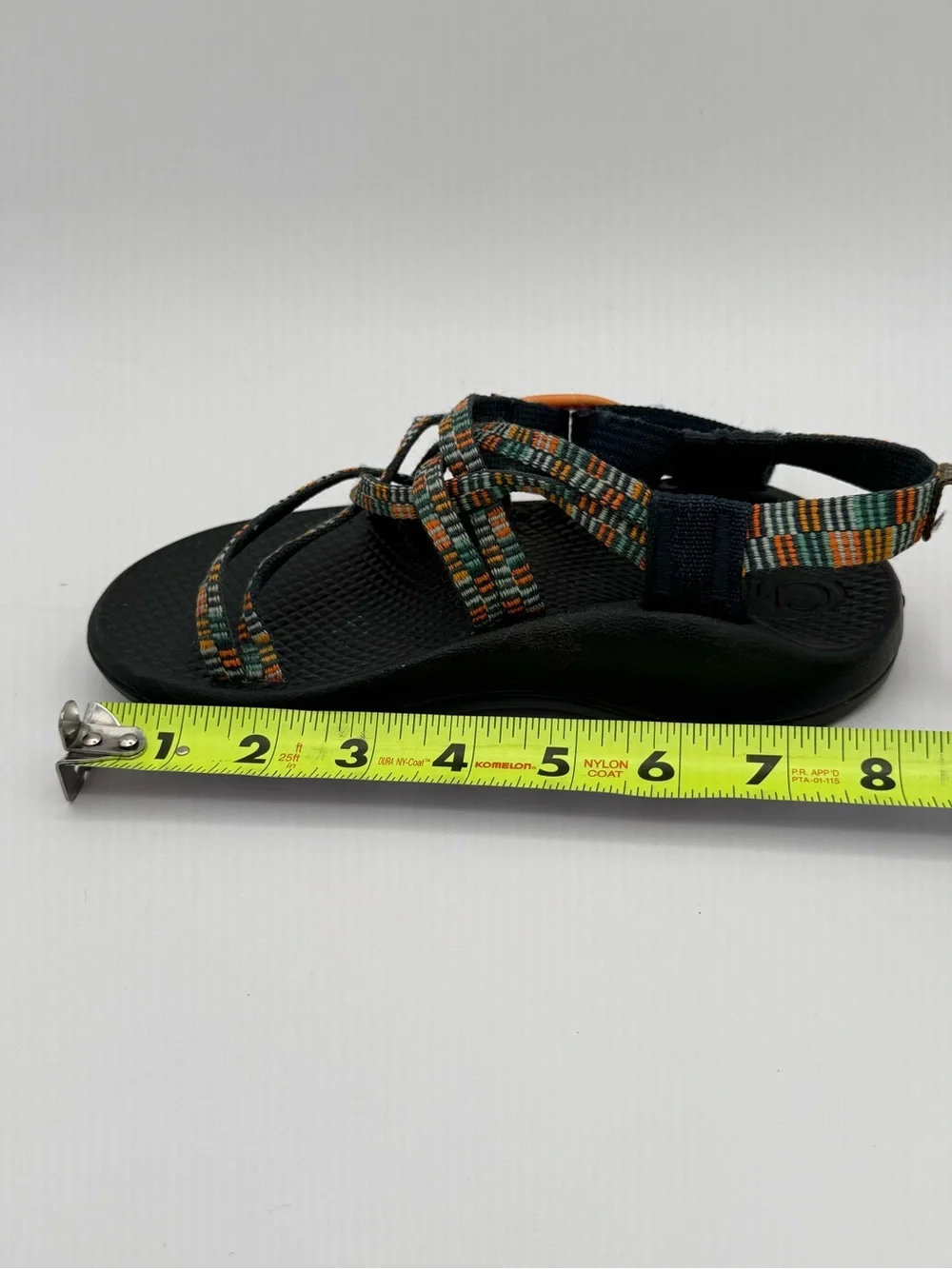 Chaco Kids ZX/1 EcoTread Slingback Sport Outdoor Sandals Navy Multicolor Size 1